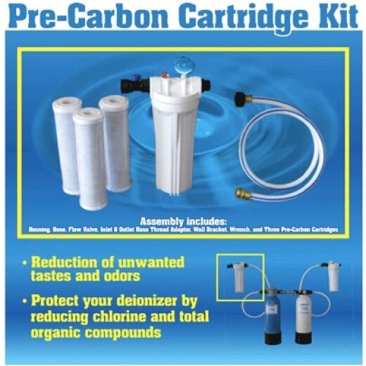 Pre-Carbon Blk Cartridge Kit - 10" x 2.5"