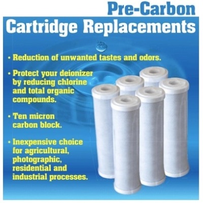 Pre-Carbon Blk Cartridge Filters - 20" x 4.5"