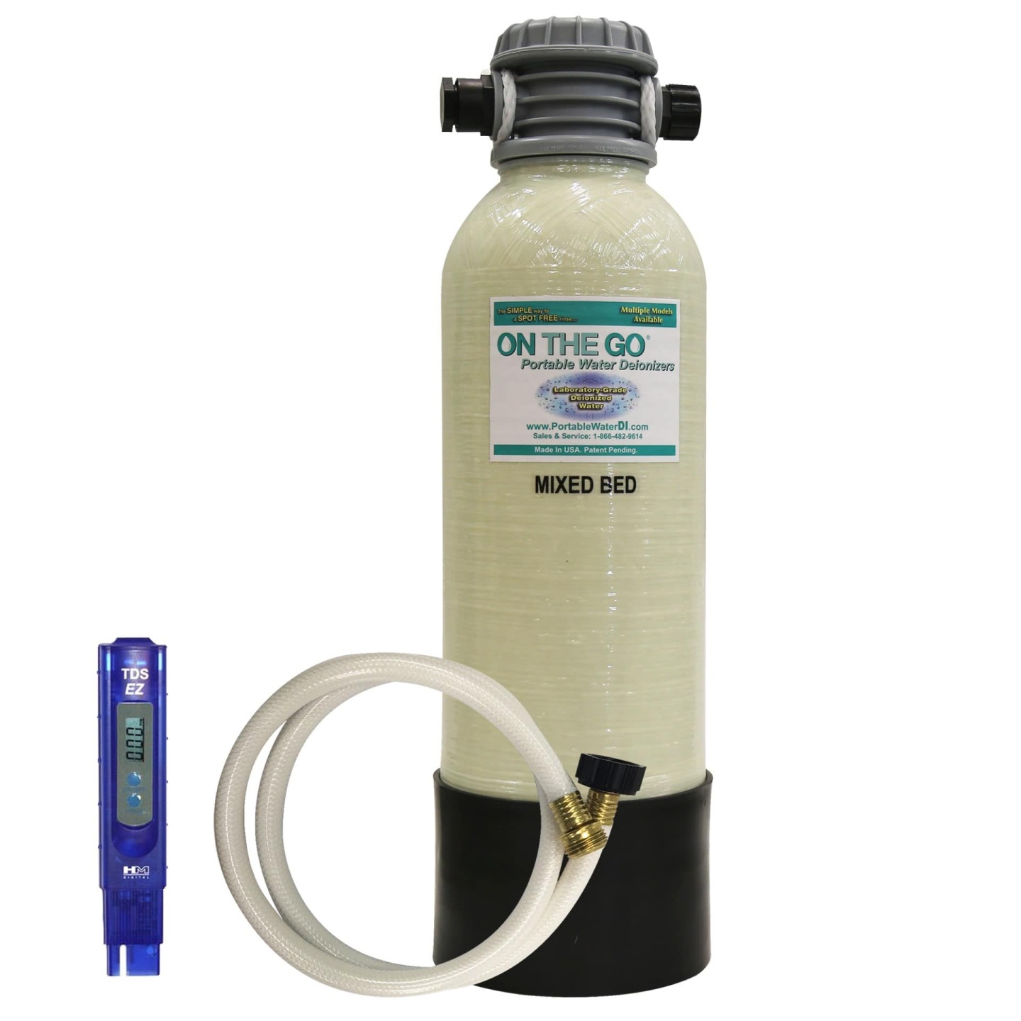mixed bed deionizer standard