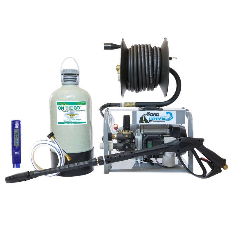 The Road Wave Pressure Washing System On The Go Portable Water DI
