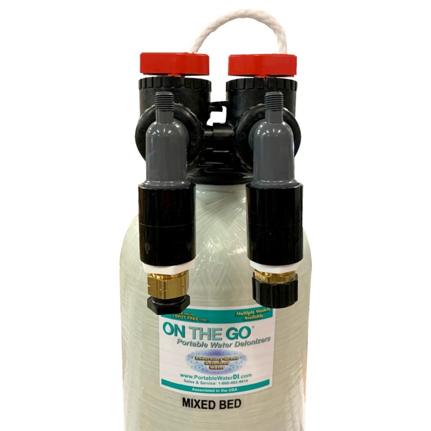 On The Go™ Portable Double Standard Water Softener