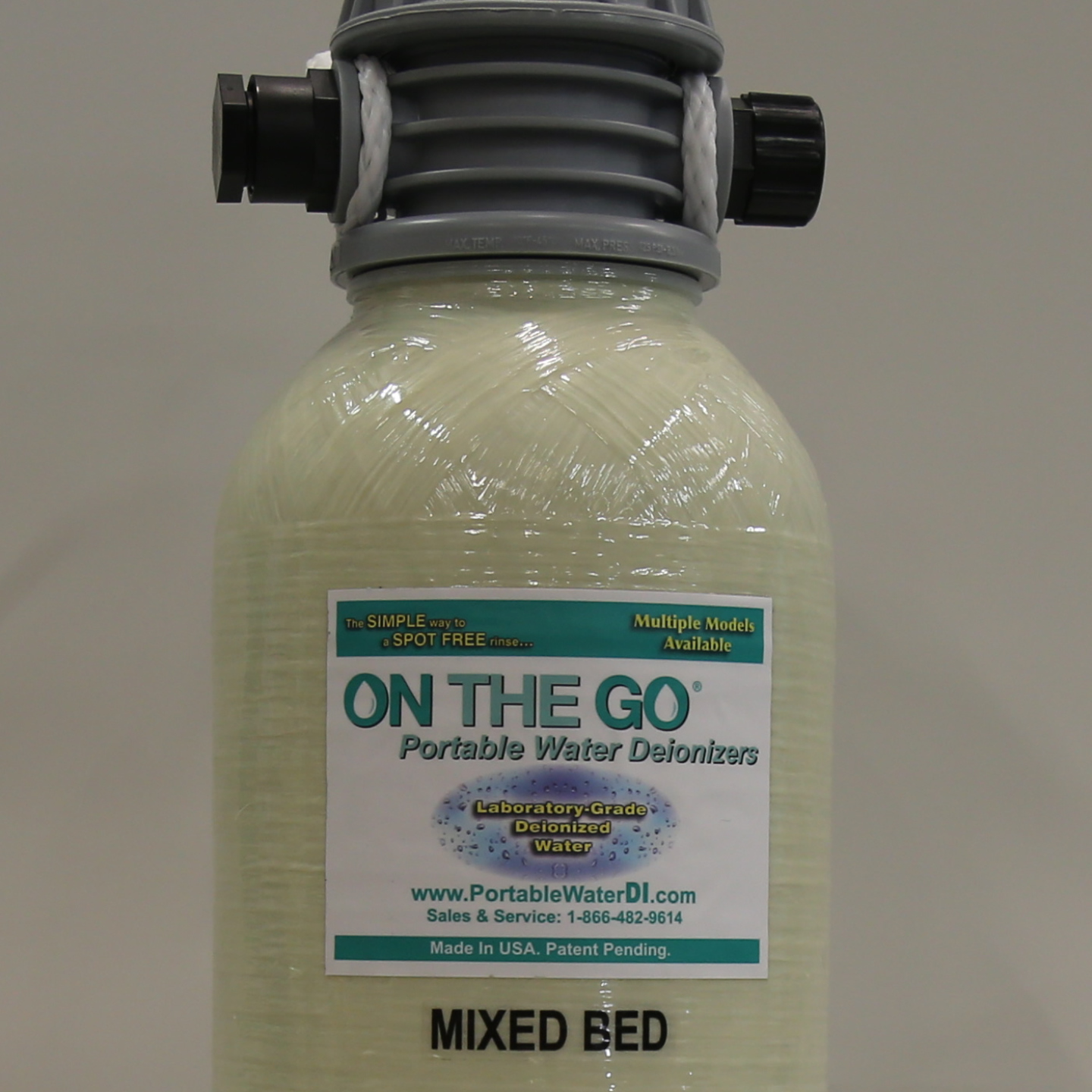 mixed bed deionizer standard